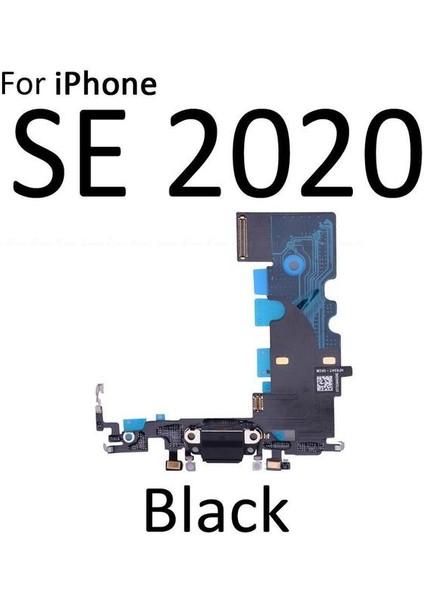 iPhone Se 2020 Full Şarj Soketi (Siyah)
