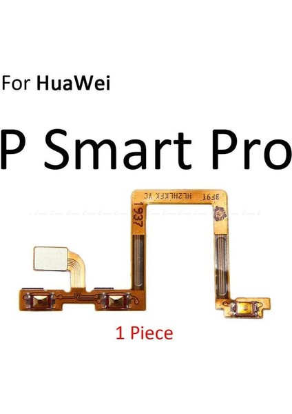 Huawei Uyumlu P Smart PRO On Off Yan Ses Filmi