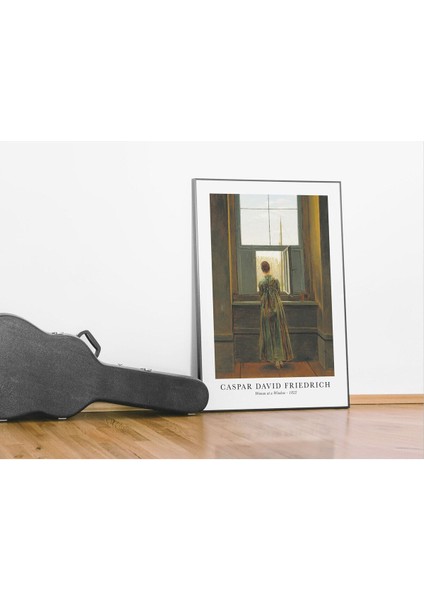 Penceredeki Kadın Posteri - Caspar David Friedrich Posterteri. Sanat Eserleri Posteri. fırsatları
