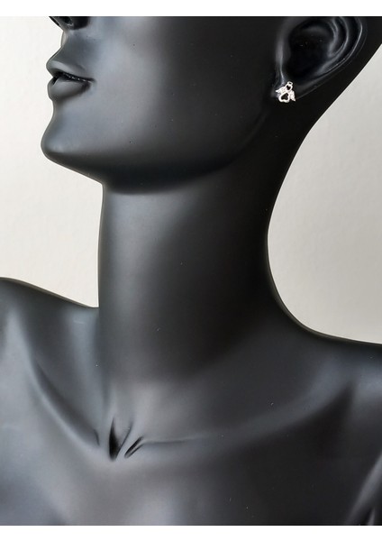 Gümüş Kalp Kutulu Vintage Melek Tasarım Kadın Küpe Yılbaşı Yeni Yıl Hediye 10 fiyatları