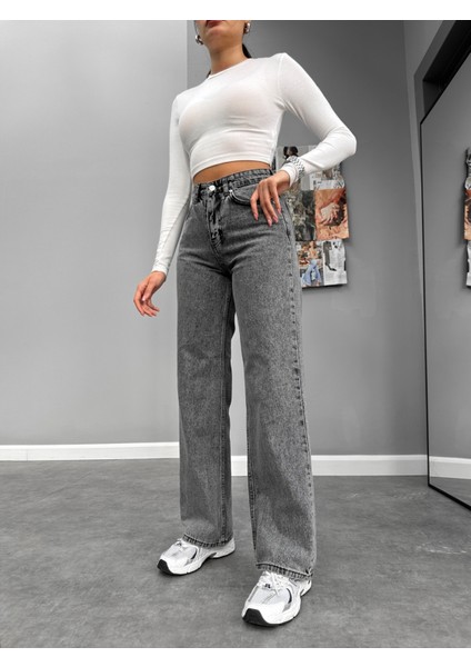 Dark Black Straight Orj Jean