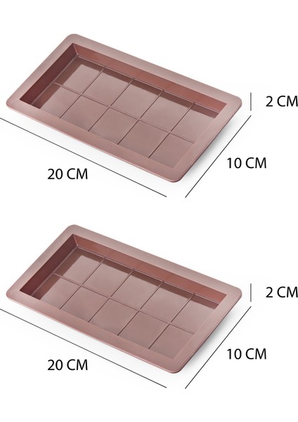 Dubai Çikolatası Silikon Kalıbı - Tek Adet modelleri