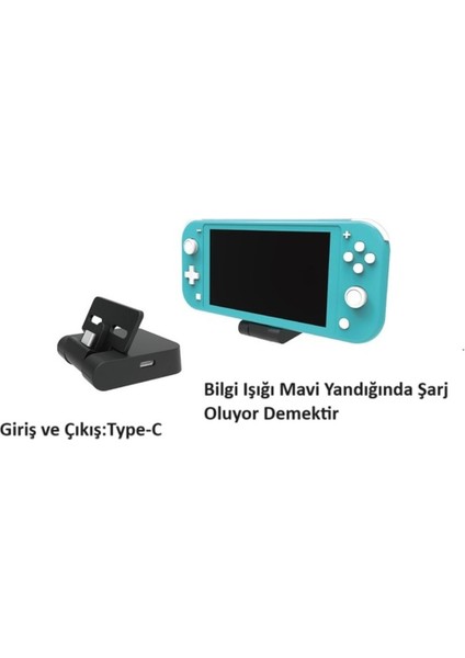 8in1 Hepsi 1 Arada Nintendo Switch Lite Aksesuar Paketi