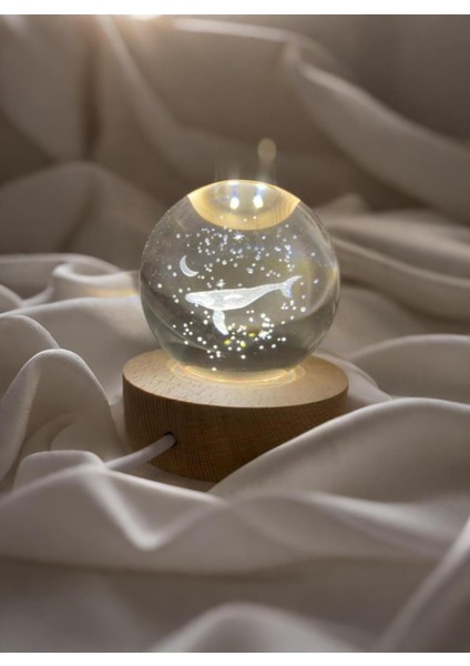 Balina Kristal Küre 6 cm