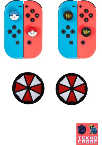 Nintendo Switch/switch Oled/switch Lite Analog Koruyucu Silikon Pad