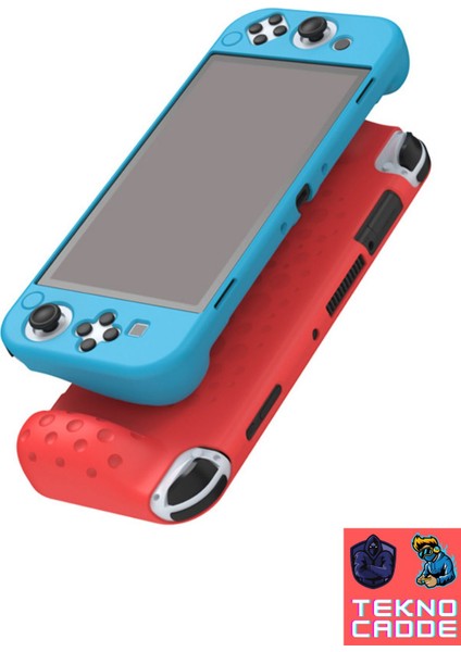 TNS-1135 Nintendo Uyumlu OLED El Destekli Grip Tasarım Koruyucu Silikon Kılıf