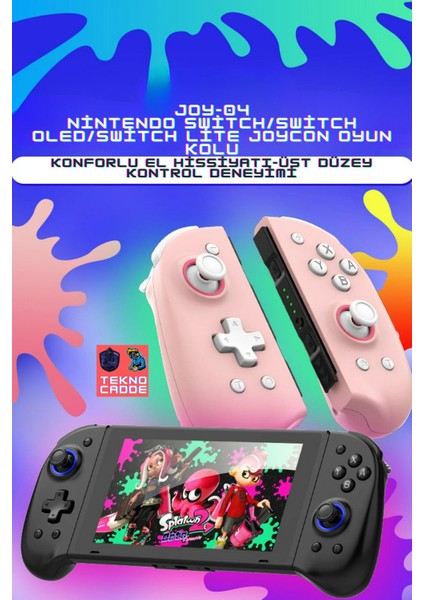 Joy-04 Nintendo Switch/switch Lite/switch OLED Makro Tuş Kademeli Tetik Joy-Con Oyun Kolu fiyatları