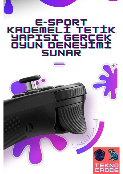 Joy-04 Nintendo Switch/switch Lite/switch OLED Makro Tuş Kademeli Tetik Joy-Con Oyun Kolu fırsatları