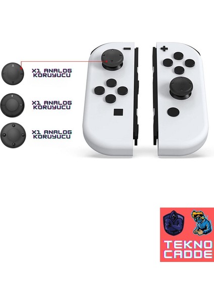 Nintendo Switch OLED 13IN1 Toz Geçirmez Koruyucu Silikon Pad