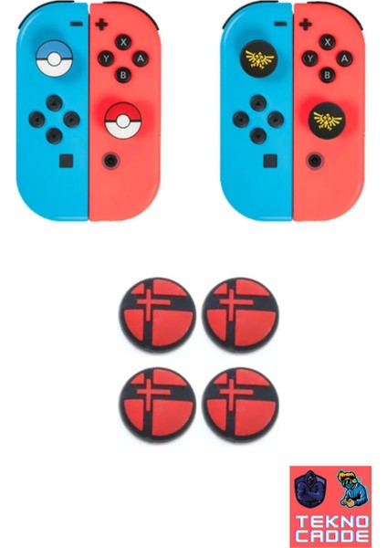 Nintendo Switch/switch Oled/switch Lite Analog Koruyucu Silikon Pad