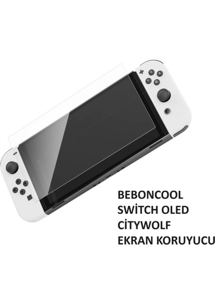 Nintendo Switch Uyumlu OLED Poliüretan Film Ekran Koruyucu