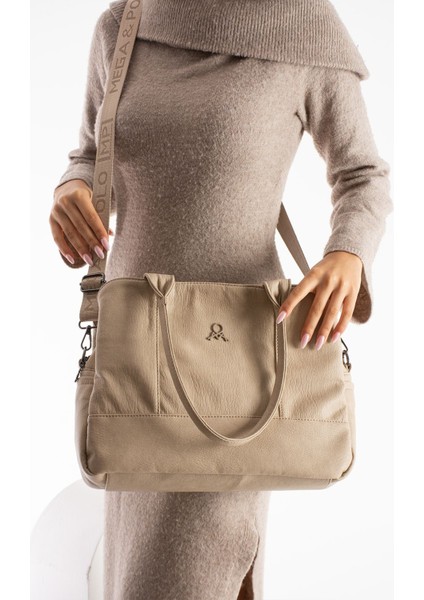 Bag 8 Bölmeli Içi Tamamen Astarlı Hafif Tasarım Omuz Çantası