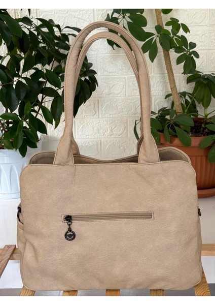Bag 8 Bölmeli Içi Tamamen Astarlı Hafif Tasarım Omuz Çantası