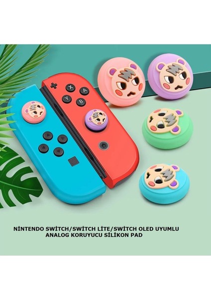 Nintendo Switch/switch Lite/switch OLED Analog Koruyucu Silikon Pad