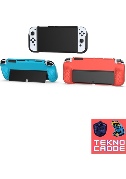 TNS-1142 El Destekli Grip Tasarım Nintendo Switch OLED Koruyucu Kılıf