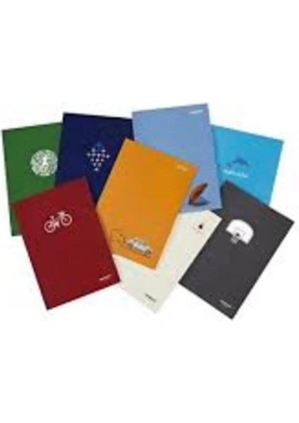 Defter Lise 40-4 Tek Ortalı Plastik Kapak