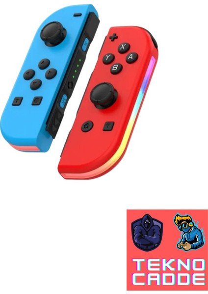 Switch/switch OLED Yüksek Kapasite Titreşimli Rgb Işıklı Joy-Con Oyun Kolu