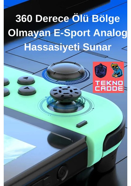 Switch/switch OLED Yüksek Kapasite Titreşimli Rgb Işıklı Joy-Con Oyun Kolu fırsatları