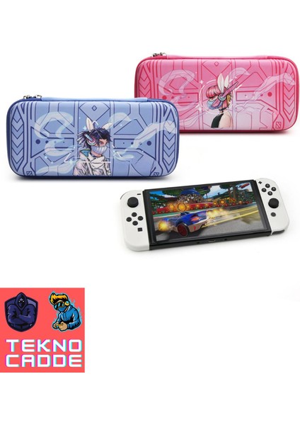 Nintendo Switch OLED Saklama Kutusu Koruyucu Taşıma Çantası Seyahat Çantası