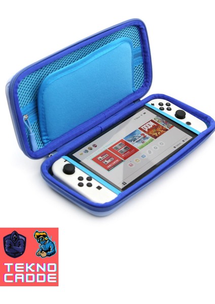 Nintendo Switch OLED Saklama Kutusu Koruyucu Taşıma Çantası Seyahat Çantası