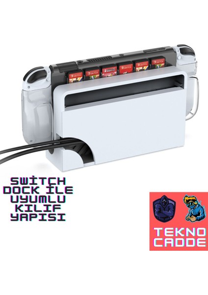 TNS-1141 El Destekli Tpu Nintendo Switch OLED Silikon Kılıf