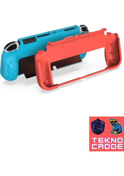 TNS-1142 El Destekli Grip Tasarım Nintendo Switch OLED Koruyucu Kılıf