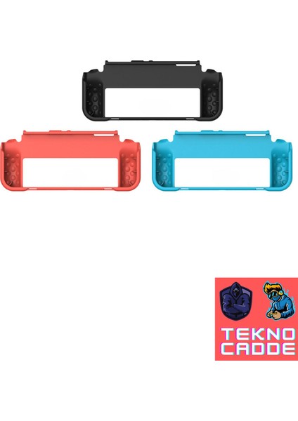 TNS-1142 El Destekli Grip Tasarım Nintendo Switch OLED Koruyucu Kılıf