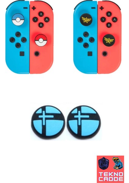 Nintendo Switch/switch Oled/switch Lite Analog Koruyucu Silikon Pad