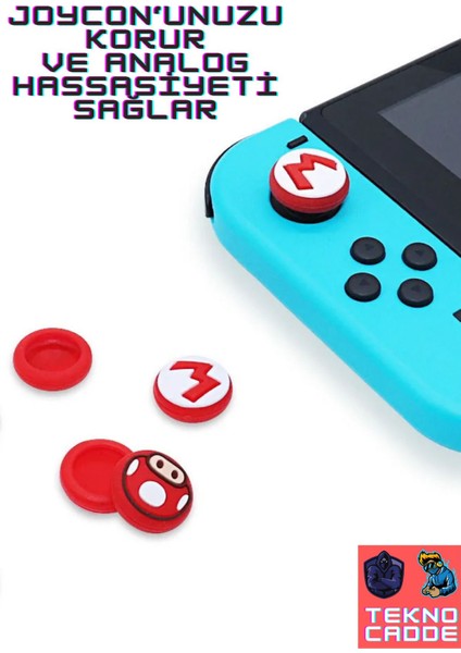 Nintendo Switch/switch Oled/switch Lite Analog Koruyucu Silikon Pad modelleri