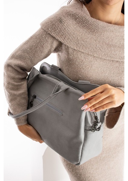 Bag 8 Bölmeli Içi Tamamen Astarlı Hafif Tasarım Omuz Çantası modelleri