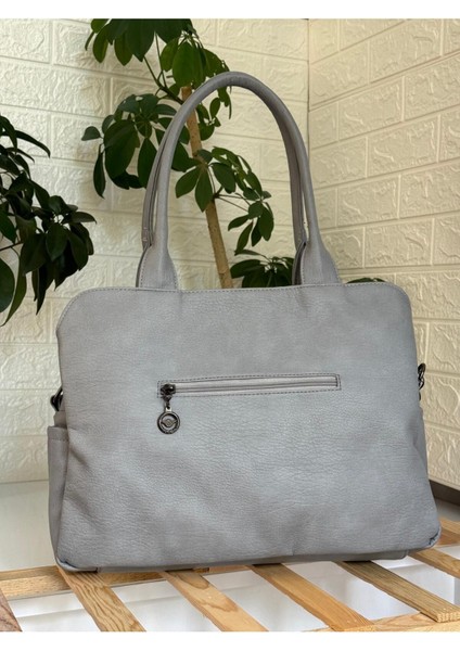 Bag 8 Bölmeli Içi Tamamen Astarlı Hafif Tasarım Omuz Çantası indirimleri