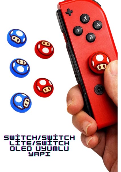 Nintendo Switch/switch Oled/switch Lite Analog Koruyucu Silikon Pad fırsatları