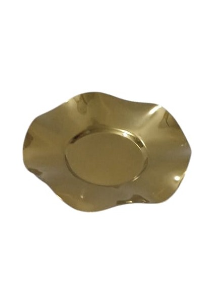 Metal Yuvarlak 6'lı Bardak Altlığı