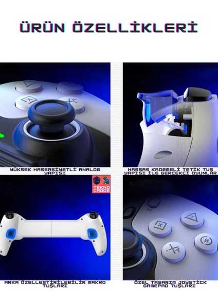 D9 Ps3/ps4-Android/IOS Akıllı Telefon Tablet Uyumlu Mobil Telefon Tutucu Joystick Gamepad indirimleri