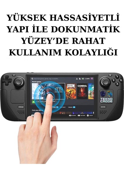 Steam Deck Uyumlu 9h Temperli Cam Ekran Koruyucu fiyatları