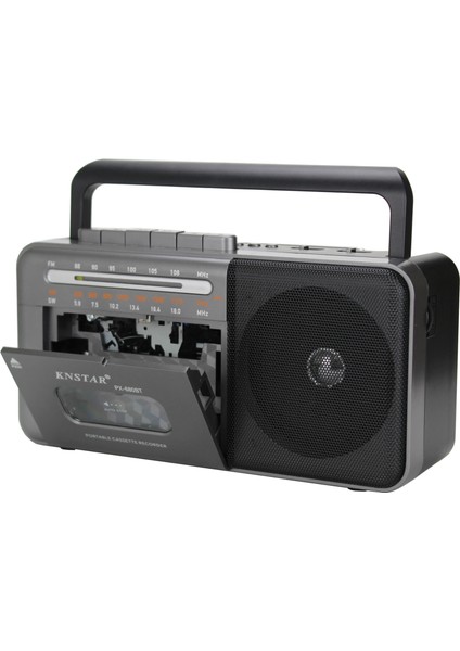 PX-680BT Müzik Seti Kaset Çalar Fm Radyo USB Mp3 Player Bluetooth Hoparlör Müzik Seti