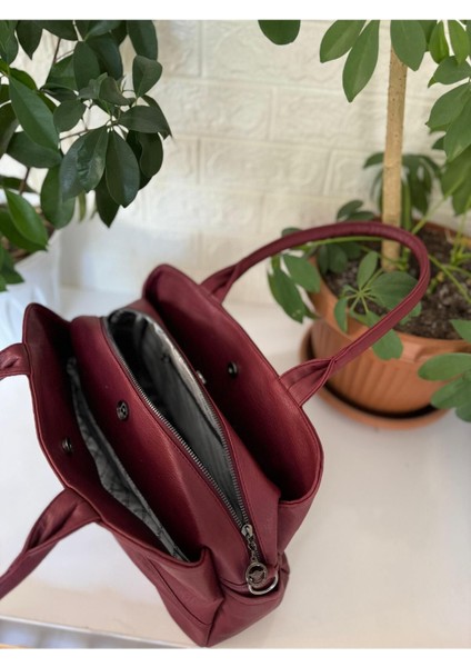 Bag 8 Bölmeli Içi Tamamen Astarlı Hafif Tasarım Omuz Çantası