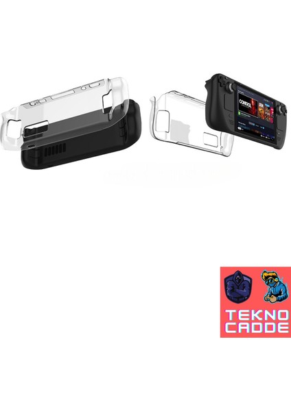 TY2835 El Tutucu Grip Tasarım Steam Deck Koruyucu Sert Kılıf fırsatları