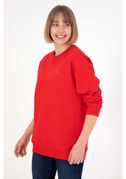 Erkek Kırmızı Sweatshirt 50295148-VR030