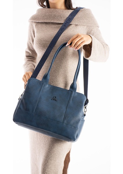 Bag 8 Bölmeli Içi Tamamen Astarlı Hafif Tasarım Omuz Çantası