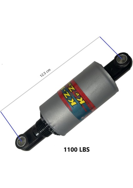 Hsgl Bisiklet Scooter Kadro Orta Amortisör 125 x 1100 Lbs Kapalı Kadro Amortisör