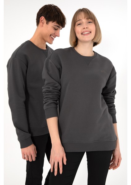 Erkek Antrasit Sweatshirt 50295148-VR006