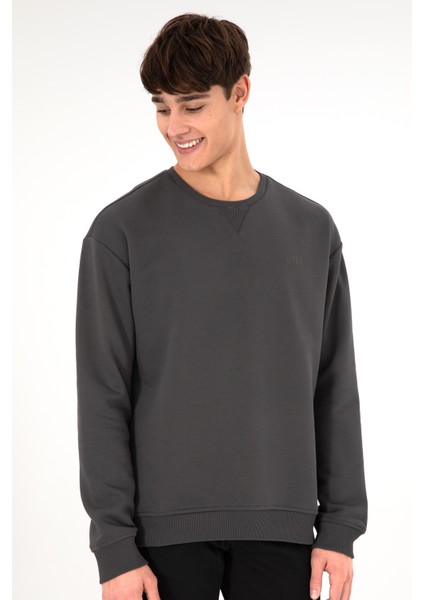 Erkek Antrasit Sweatshirt 50295148-VR006 indirimleri