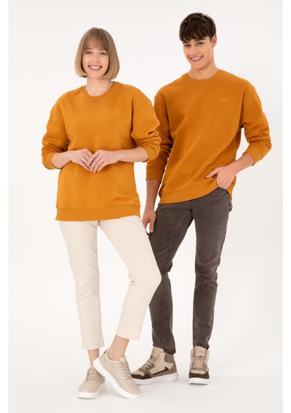 Erkek Hardal Sweatshirt 50295148-VR072