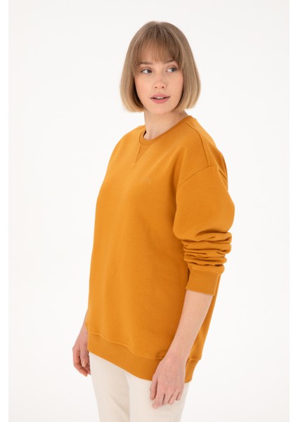 Erkek Hardal Sweatshirt 50295148-VR072