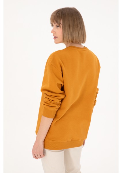 Erkek Hardal Sweatshirt 50295148-VR072