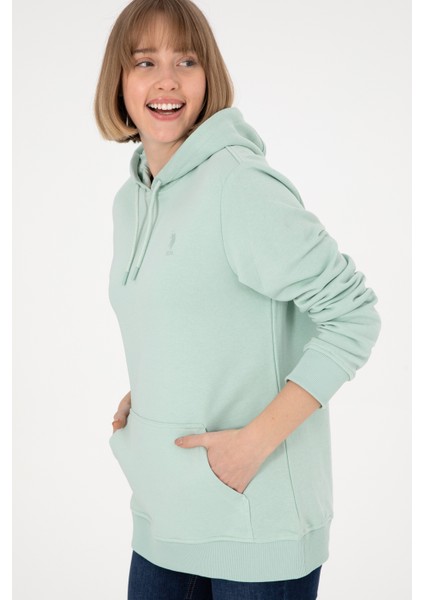 Erkek Su Yeşili Sweatshirt 50295167-VR048