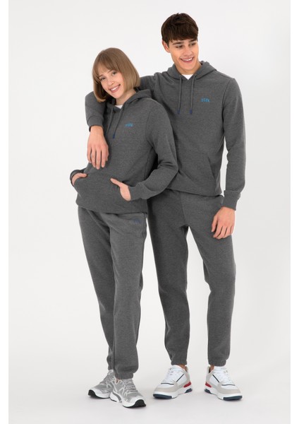 Erkek Antrasit Melanj Sweatshirt 50295176-VR081 fiyatları