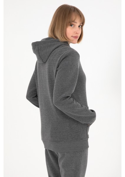 Erkek Antrasit Melanj Sweatshirt 50295176-VR081 fırsatları