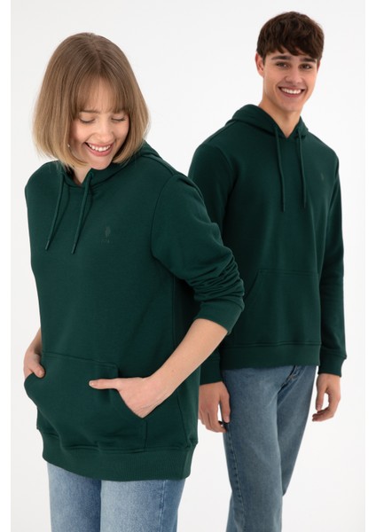 Erkek Koyu Yeşil Sweatshirt 50295167-VR079